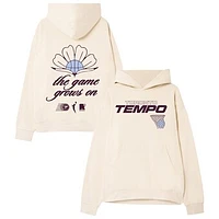 Unisex round21 Cream Toronto Tempo Launch Pullover Hoodie