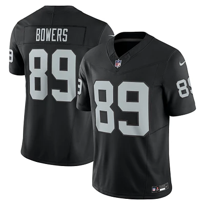 Men's Nike Brock Bowers Black Las Vegas Raiders Team Vapor F.U.S.E. Limited Jersey