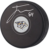 Jonathan Marchessault Nashville Predators Autographed Hockey Puck