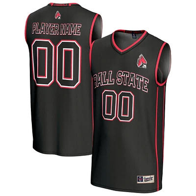 Youth GameDay Greats  Black Ball State Cardinals NIL Pick-A-Player Lightweight Men's Basketball Jersey