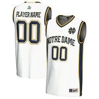 Youth GameDay Greats  White Notre Dame Fighting Irish NIL Pick-A-Player Lightweight Men's Basketball Jersey