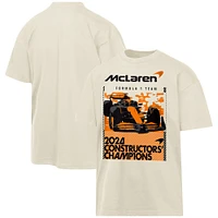 Men's White McLaren F1 Team 2024 Constructors' Cup Champion Last Lap T-Shirt