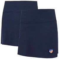 Women's Concepts Sport  Navy FC Cincinnati Market Knit Tri-Blend Skort