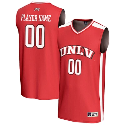 Unisex GameDay Greats  Scarlet UNLV Rebels NIL Pick-A-Player Men's Basketball Fashion Jersey
