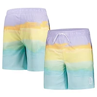 Men's G-III Sports by Carl Banks Light Blue Detroit Tigers Swim Trunks