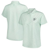 Women's FootJoy  Light Green WM Phoenix Open Speckle Polo