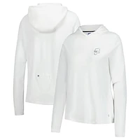 Men's FootJoy  White WM Phoenix Open Temposeries Pullover Hoodie