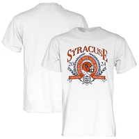 Unisex Blue 84 White Syracuse Orange 2024 Holiday Bowl T-Shirt