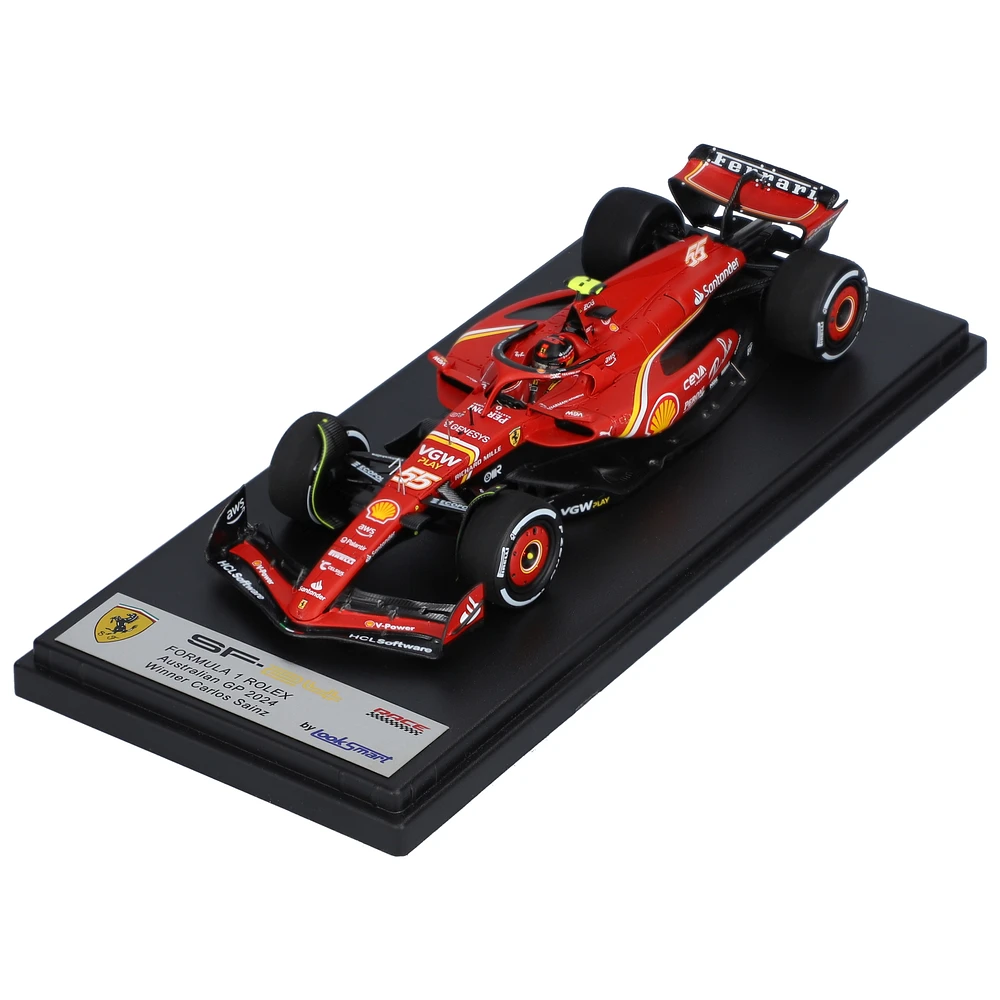 Spark Models Carlos Sainz Scuderia Ferrari #55 Australian Grand Prix 2024 Winner 1:43 Car Model