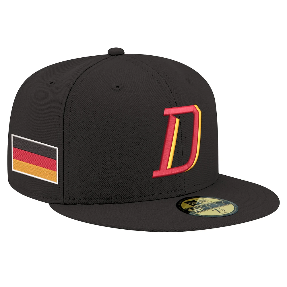 Men's New Era Black Germany Baseball 2026 World Classic 59FIFTY Fitted Hat