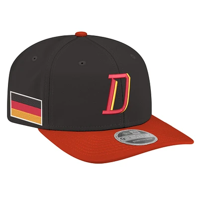 Men's New Era  Black Germany Baseball 2026 World Baseball Classic 9SEVENTY Stretch-Snap Hat
