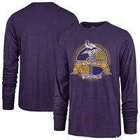 Men's '47 Purple Minnesota Vikings Regional Super Rival Long Sleeve T-Shirt