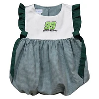 Girl's Infant Vive La Fete  Green Daniel Suarez Gingham Bubble Dress