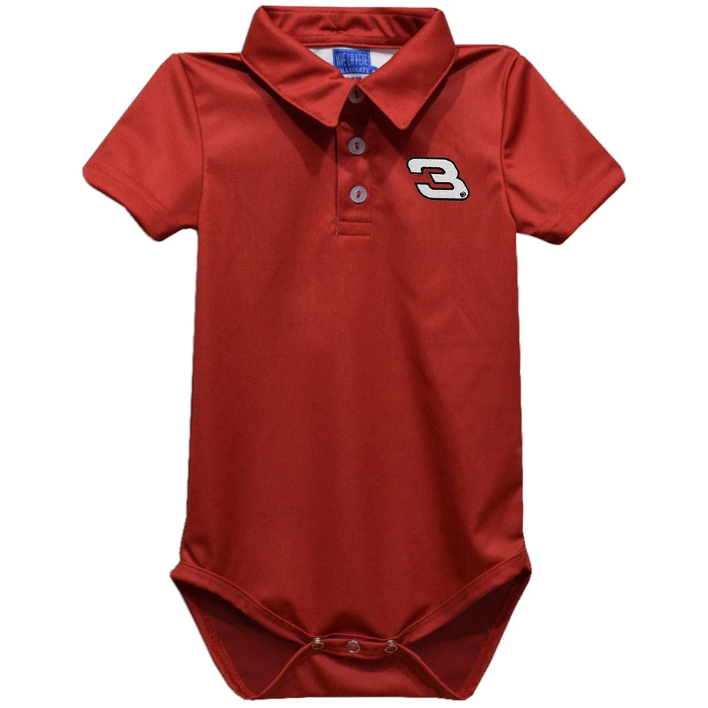 Infant Vive La Fete Red Dale Earnhardt Polo Bodysuit