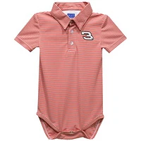 Infant Vive La Fete Dale Earnhardt Polo Pencil Stripe Bodysuit