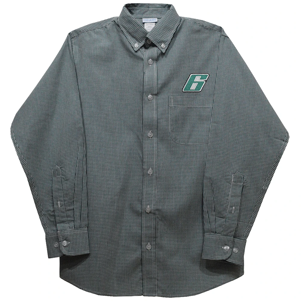 Infant Vive La Fete Green Brad Keselowski Button-Down Long Sleeve Shirt