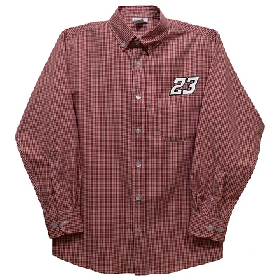 Infant Vive La Fete Bubba Wallace Button-Down Long Sleeve Shirt