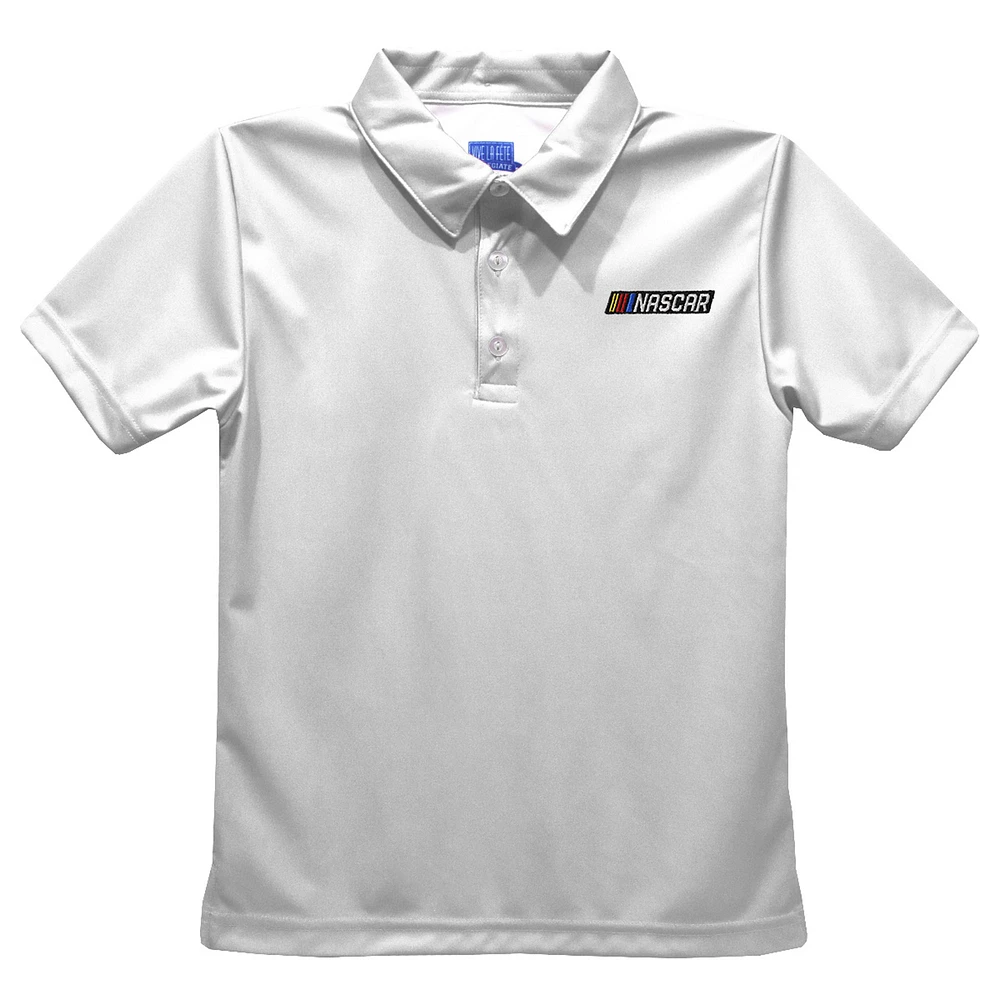 Toddler Vive La Fete White NASCAR Polo