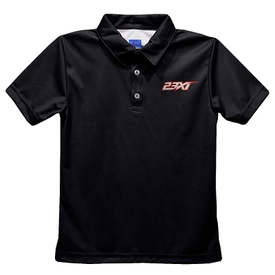 Toddler Vive La Fete  Black 23XI Racing Polo