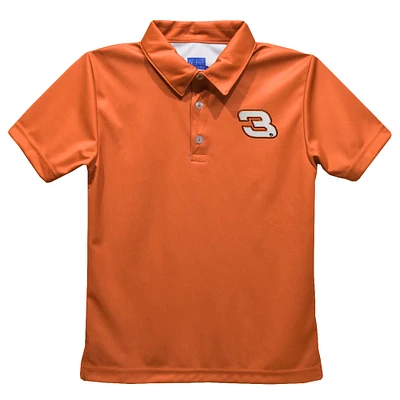 Youth Vive La Fete Orange Austin Dillon Polo