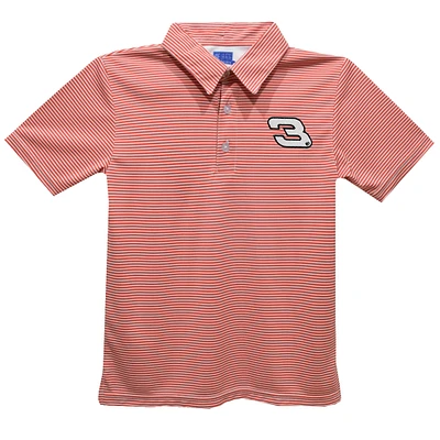 Toddler Vive La Fete  Red Dale Earnhardt Stripe Polo