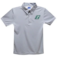 Toddler Vive La Fete  Gray Brad Keselowski Stripe Polo