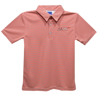 Toddler Vive La Fete  Red 23XI Racing Stripe Polo