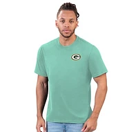 Men's Margaritaville Mint Green Bay Packers Wastin' Away T-Shirt