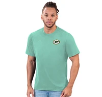 Men's Margaritaville Mint Green Bay Packers Wastin' Away T-Shirt