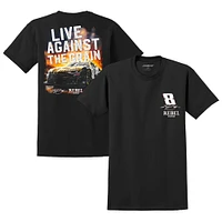 Men's Richard Childress Racing Team Collection  Black Kyle Busch #8 Rebel Live Against The Grain T-Shirt