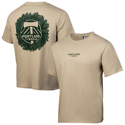 Men's  Sport Design Sweden Khaki Portland Timbers Everyday Relaxed T-Shirt