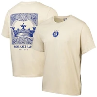 Men's  Sport Design Sweden Tan Real Salt Lake Everyday Relaxed T-Shirt