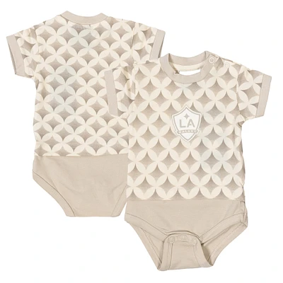 Infant Sport Design Sweden  Cream LA Galaxy Print T-Shirt Bodysuit