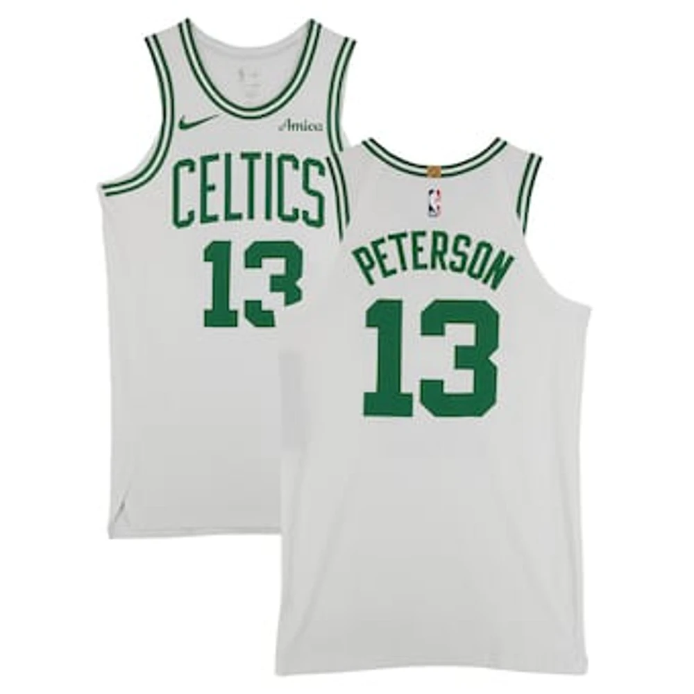 Drew Peterson Boston Celtics Game-Used #13 White Nike Jersey vs. Cleveland Cavaliers on December 1, 2024 - Size 48+4