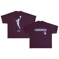 Unisex round21 Burgundy Toronto Tempo Swish T-Shirt