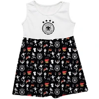 Girls Youth Vive La Fete  Black Germany National Team Tank Top Dress
