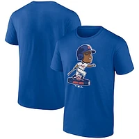 Men's  Fanatics Juan Soto Royal New York Mets Bobblehead T-Shirt