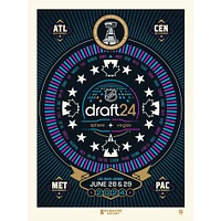 Phenom Gallery   2024 NHL Draft 18" x 24" Serigraph