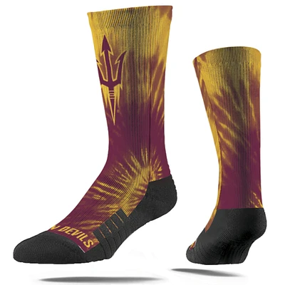 Unisex Strideline Gold Arizona State Sun Devils Premium Sub Crew Socks