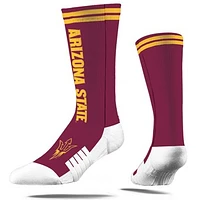 Unisex Strideline Maroon Arizona State Sun Devils Premium Sub Crew Socks