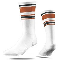 Unisex Strideline White Texas Longhorns Premium Sub Crew Socks