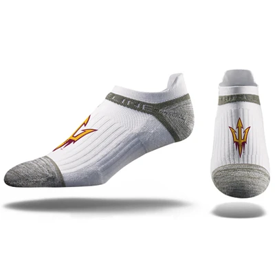 Unisex Strideline White Arizona State Sun Devils Premium Low Cut Socks