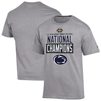 Men's Champion  Gray Penn State Nittany Lions 2024 NCAA Women's Volleyball National Champions Locker Room T-Shirt