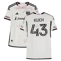 Mateusz Klich D.C. United Autographed Match-Used #43 adidas Jersey from the 2024 MLS Season