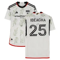 Sebastien Ibeagha FC Dallas Autographed Match-Used #25 adidas Jersey from the 2024 MLS Season