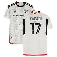 Nkosi Tafari FC Dallas Autographed Match-Used #17 adidas Jersey from the 2024 MLS Season