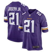 Men's Nike Kelvin Joseph Jr.  Purple Minnesota Vikings Team Game Jersey