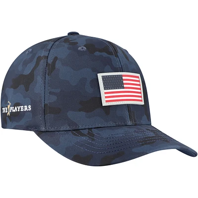 Men's Puma  Navy THE PLAYERS Volition Camo Adjustable Hat
