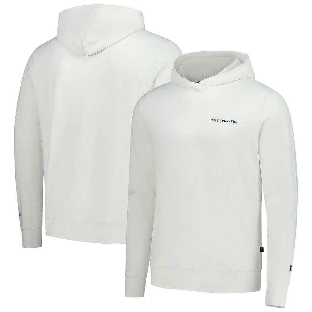 Men's Breezy Golf  White THE PLAYERS Pullover Hoodie