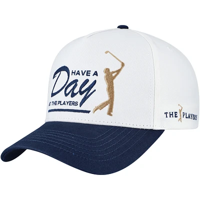 Men's Breezy Golf  Cream THE PLAYERS Have A Day Vintage Adjustable Hat